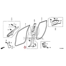 Load image into Gallery viewer, [NEW] JDM HONDA FIT GE8 2012 Pillar Garnish GENUINE OEM
