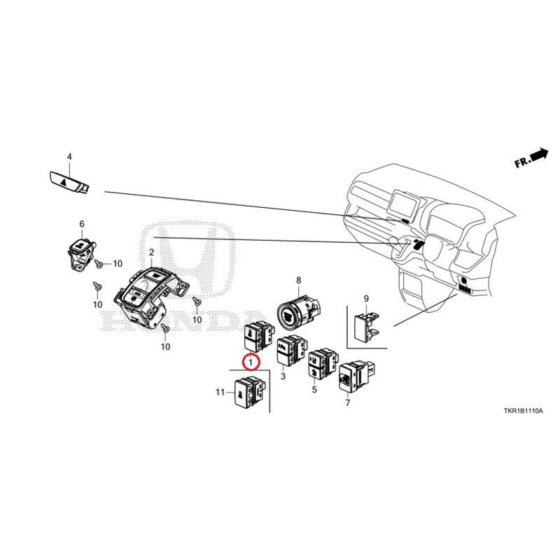 [NEW] JDM HONDA N-WGN JH3 2023 Switches GENUINE OEM