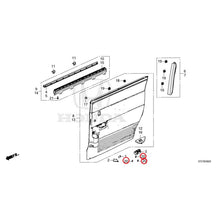Load image into Gallery viewer, [NEW] JDM HONDA STEP WGN e:HEV RP8 2022 Sliding Door Lining GENUINE OEM
