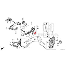 Load image into Gallery viewer, [NEW] JDM HONDA CIVIC FK8 2020 Front Door Lock Outer Handle GENUINE OEM
