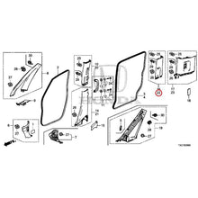 Load image into Gallery viewer, [NEW] JDM HONDA STEP WGN SPADA RP5 2020 Pillar Garnish GENUINE OEM
