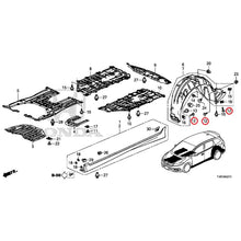 Load image into Gallery viewer, [NEW] JDM HONDA JADE HYBRID FR4 2019 Side Sill Garnish/Under Cover GENUINE OEM
