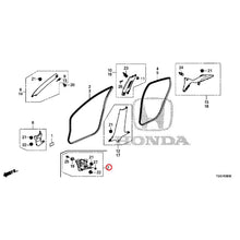 Load image into Gallery viewer, [NEW] JDM HONDA CIVIC FK8 2017 Pillar Garnish GENUINE OEM

