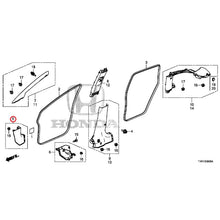 Load image into Gallery viewer, [NEW] JDM HONDA JADE HYBRID FR4 2019 Pillar Garnish GENUINE OEM
