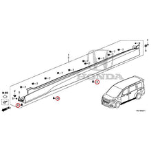 Load image into Gallery viewer, [NEW] JDM HONDA STEP WGN SPADA RP5 2020 Side Sill Garnish GENUINE OEM
