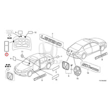 Load image into Gallery viewer, [NEW] JDM HONDA LEGEND HYBRID KC2 2018 Emblem/Caution Label GENUINE OEM
