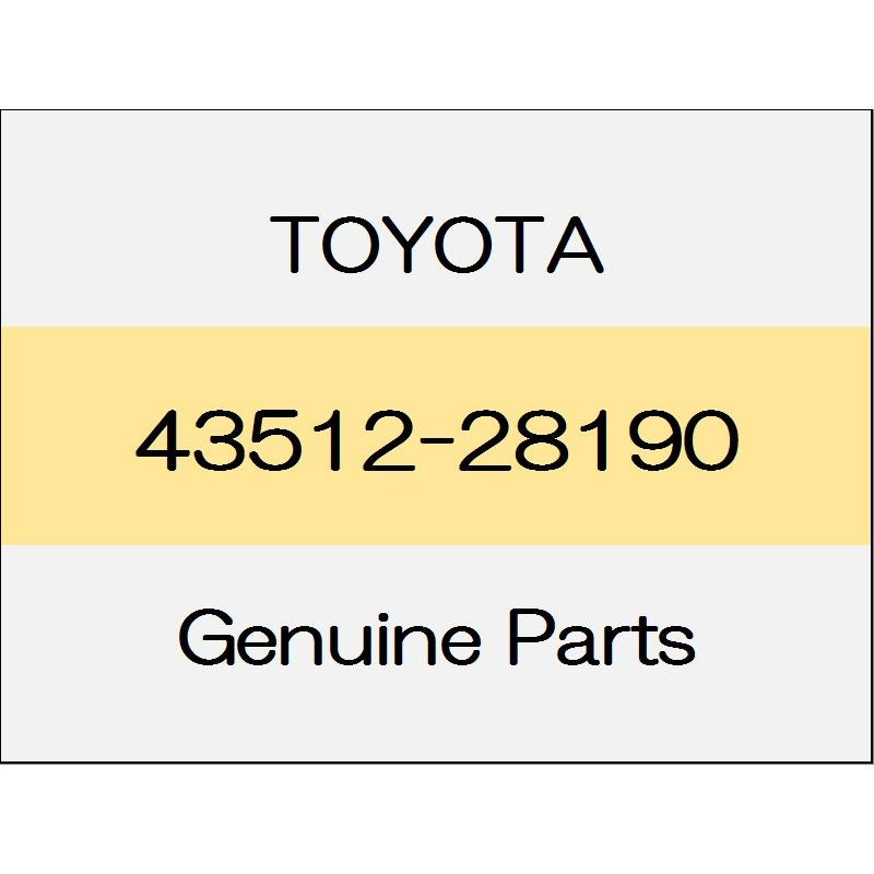 [NEW] JDM TOYOTA ALPHARD H3# Front disc 6AT / I 43512-28190 GENUINE OEM
