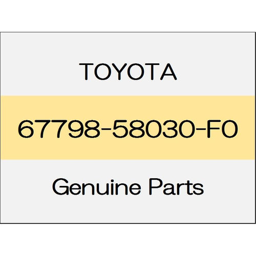 [NEW] JDM TOYOTA ALPHARD H3# Door trim ornament base rear (R) ~ 1801 standard-based Executive Lounge 67798-58030-F0 GENUINE OEM