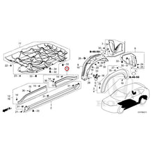 Load image into Gallery viewer, [NEW] JDM HONDA WR-V RG5 2024 Protector/Side sill garnish GENUINE OEM
