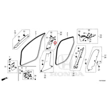 Load image into Gallery viewer, [NEW] JDM HONDA CIVIC FL1 2022 Pillar Garnish GENUINE OEM
