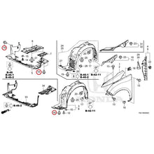 Load image into Gallery viewer, [NEW] JDM HONDA ODYSSEY e:HEV RC5 2024 Front Fenders GENUINE OEM
