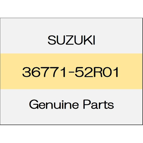 [NEW] JDM SUZUKI SWIFT ZC13/43/53/83,ZD53/83 Security alarm label 36771-52R01 GENUINE OEM