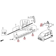 Load image into Gallery viewer, [NEW] JDM HONDA N-WGN CUSTOM JH3 2023 Molding/Side Sill Garnish GENUINE OEM
