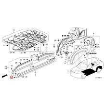 Load image into Gallery viewer, [NEW] JDM HONDA WR-V RG5 2024 Protector/Side sill garnish GENUINE OEM
