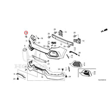 Load image into Gallery viewer, [NEW] JDM HONDA CIVIC FK8 2017 Rear Bumper (Type R) GENUINE OEM
