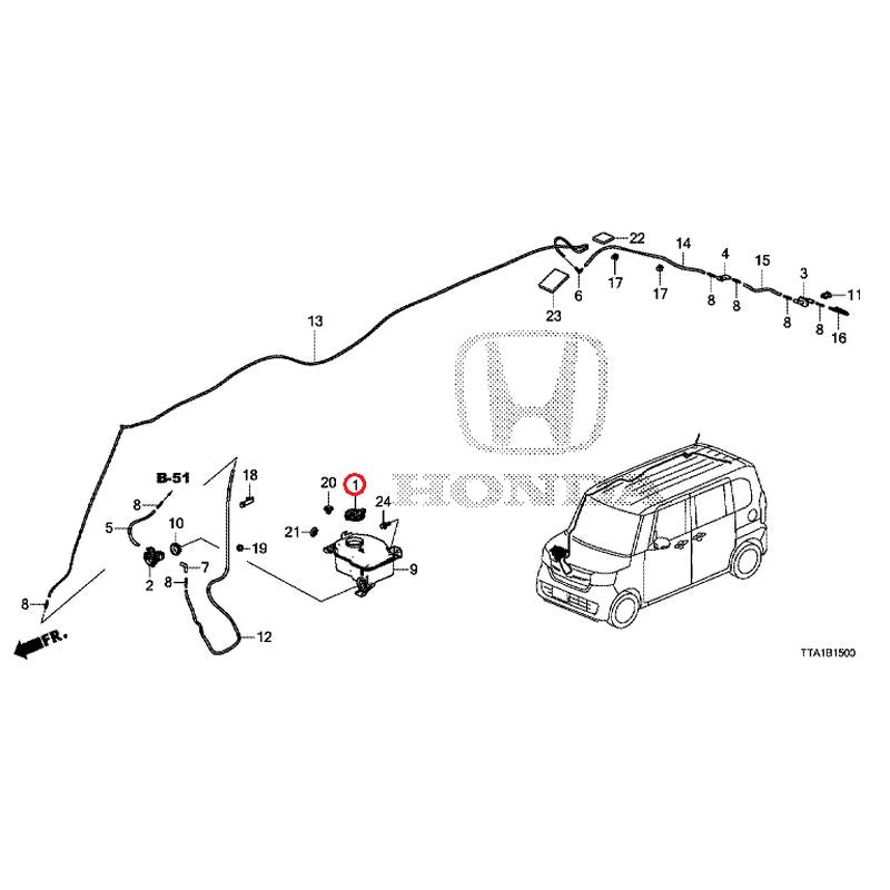 [NEW] JDM HONDA N-BOX JF3 2021 Windshield Washer GENUINE OEM