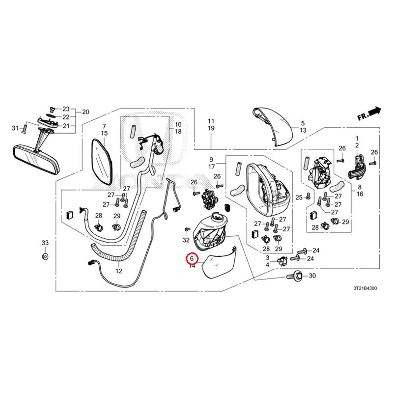 NEW] JDM HONDA STEP WGN e:HEV RP8 2022 Mirrors GENUINE OEM – JDM