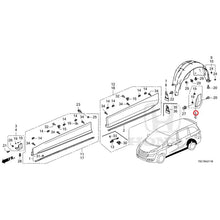 Load image into Gallery viewer, [NEW] JDM HONDA ODYSSEY e:HEV RC4 2021 Garnish/Rear Inner Fender GENUINE OEM
