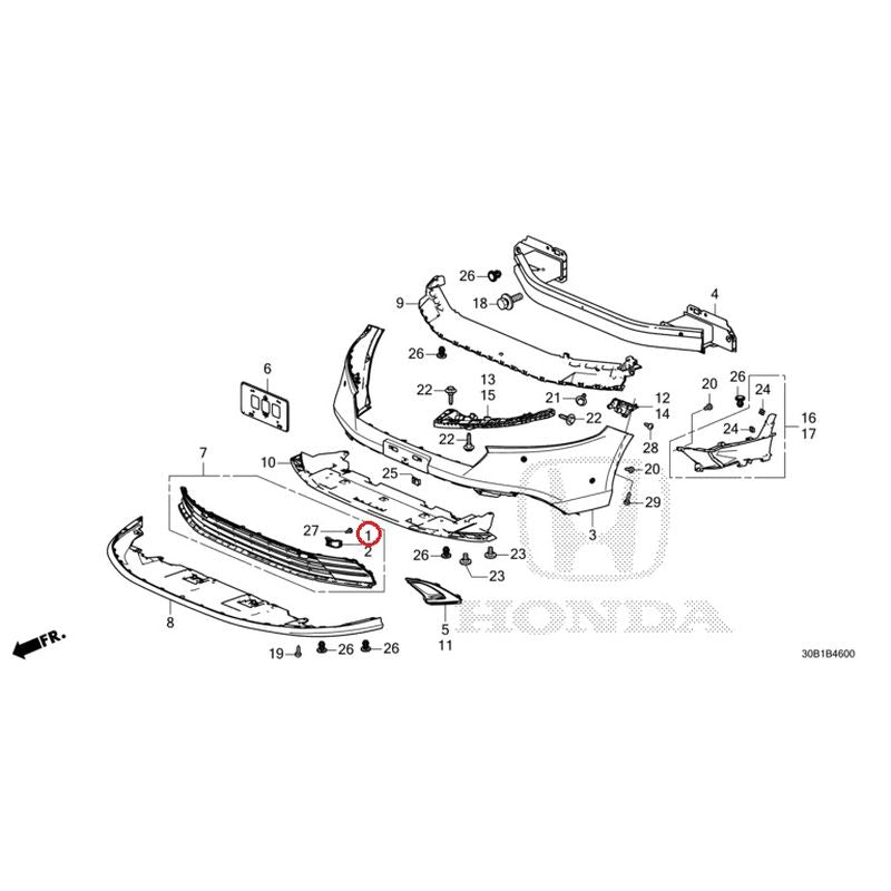 NEW] JDM HONDA ACCORD CY2 2024 Front Bumper GENUINE OEM – JDM Yamato