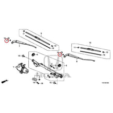 Load image into Gallery viewer, [NEW] JDM HONDA N-WGN CUSTOM JH3 2023 Front Windshield Wiper GENUINE OEM
