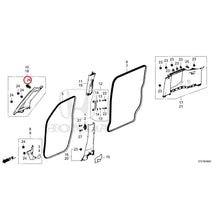 Load image into Gallery viewer, [NEW] JDM HONDA STEP WGN e:HEV RP8 2022 Pillar Garnish GENUINE OEM
