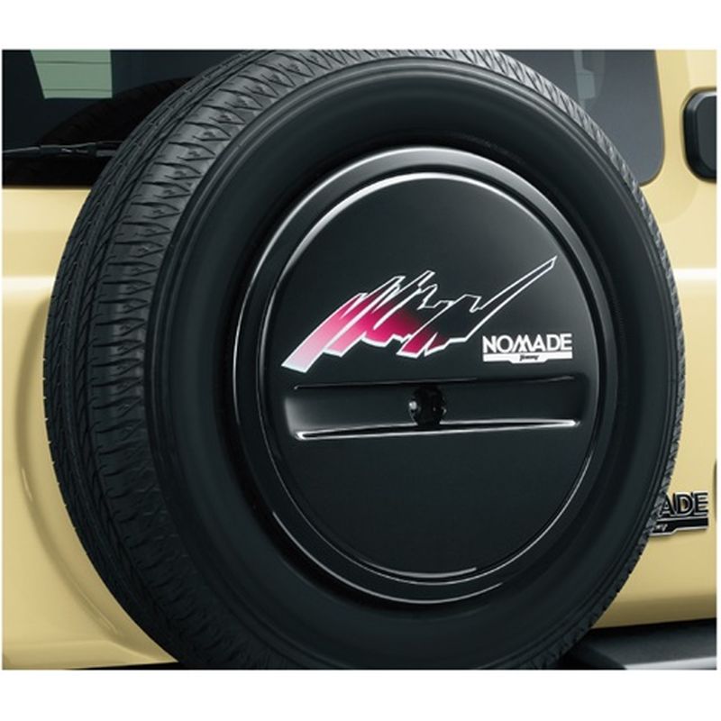 [NEW] JDM Suzuki Jimny NOMADE JC74W Spare Tire Half Cover Decal Revival OEM