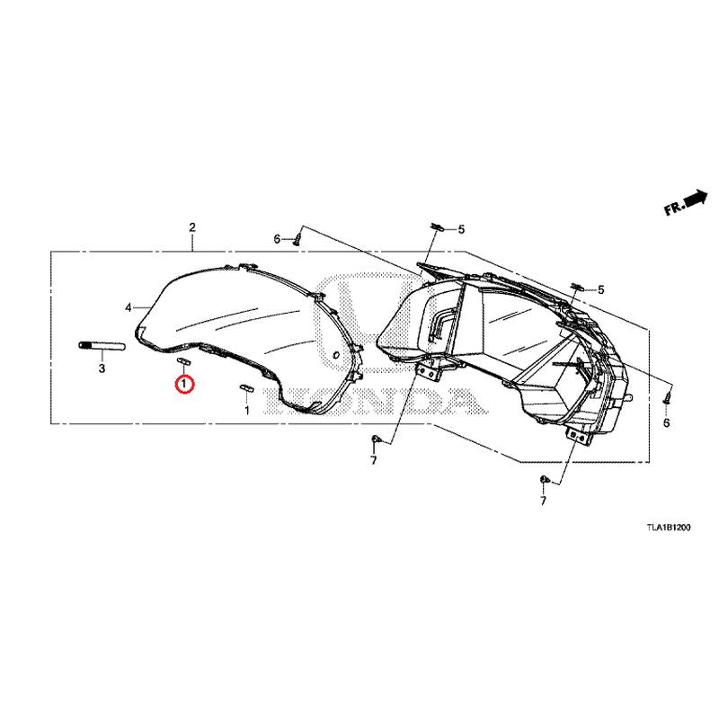 [NEW] JDM HONDA CR-V RW1 2021 Meter GENUINE OEM