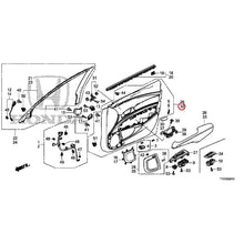 Load image into Gallery viewer, [NEW] JDM HONDA LEGEND HYBRID KC2 2016 Front Door Lining GENUINE OEM
