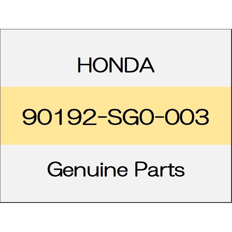 [NEW] JDM HONDA CIVIC HATCHBACK FK7 Bumper corner bolt 90192-SG0-003 GENUINE OEM