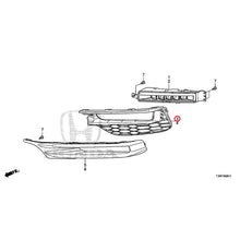 Load image into Gallery viewer, [NEW] JDM HONDA ACCORD HYBRID CR7 2016 Fog Lights (2) GENUINE OEM

