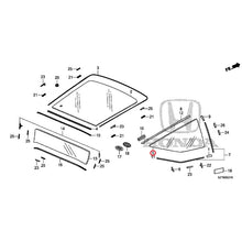 Load image into Gallery viewer, [NEW] JDM HONDA CR-Z ZF2 2016 Rear Windshield Glass GENUINE OEM
