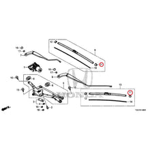 Load image into Gallery viewer, [NEW] JDM HONDA CIVIC FK8 2017 Front Windshield Wiper GENUINE OEM
