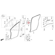 Load image into Gallery viewer, [NEW] JDM HONDA FREED e:HEV GT8 2025 Pillar Garnish GENUINE OEM
