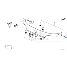 Load image into Gallery viewer, [NEW] JDM HONDA VEZEL RU1 2020 License Light/License Garnish GENUINE OEM
