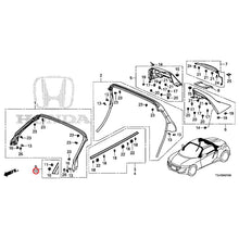 Load image into Gallery viewer, [NEW] JDM HONDA S660 JW5 2020 Weather Strips/Roll Bar Garnish GENUINE OEM
