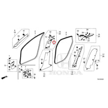 Load image into Gallery viewer, [NEW] JDM HONDA Civic e:HEV FL4 2025 Pillar Garnish GENUINE OEM
