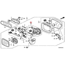 Load image into Gallery viewer, [NEW] JDM HONDA STREAM RN6 2013 Mirrors (2) GENUINE OEM
