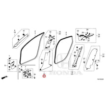 Load image into Gallery viewer, [NEW] JDM HONDA CIVIC FL1 2022 Pillar Garnish GENUINE OEM
