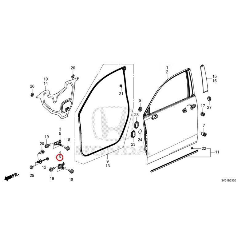NEW] JDM HONDA ZR-V RZ3 2023 Front Door Panel GENUINE OEM – JDM Yamato