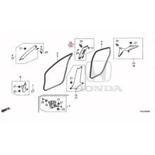 Load image into Gallery viewer, [NEW] JDM HONDA CIVIC FK7 2021 Pillar Garnish GENUINE OEM
