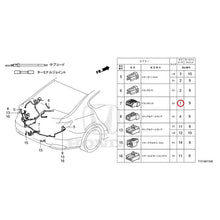 Load image into Gallery viewer, [NEW] JDM HONDA LEGEND HYBRID KC2 2016 Electrical Connector (Rear) GENUINE OEM

