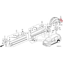 Load image into Gallery viewer, [NEW] JDM HONDA ODYSSEY RC1 2020 Garnish/Rear Inner Fender GENUINE OEM
