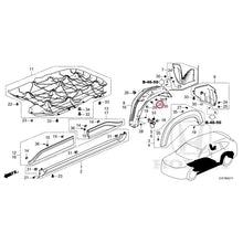 Load image into Gallery viewer, [NEW] JDM HONDA WR-V RG5 2024 Protector/Side sill garnish GENUINE OEM
