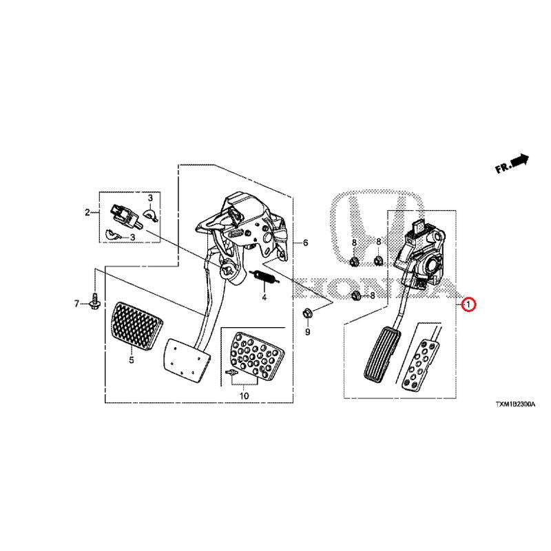 [NEW] JDM HONDA INSIGHT ZE4 2021 Pedals GENUINE OEM