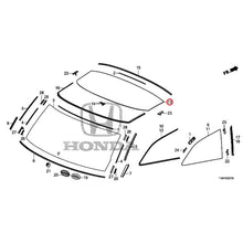 Load image into Gallery viewer, [NEW] JDM HONDA JADE FR5 2019 Rear Windshield Glass/Quarter Glass GENUINE OEM

