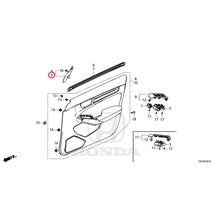 Load image into Gallery viewer, [NEW] JDM HONDA CIVIC FL5 2025 Front Door Lining GENUINE OEM
