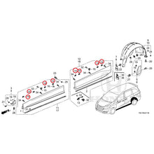 Load image into Gallery viewer, [NEW] JDM HONDA ODYSSEY e:HEV RC4 2021 Garnish/Rear Inner Fender GENUINE OEM
