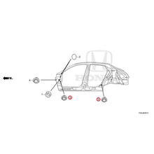 Load image into Gallery viewer, [NEW] JDM HONDA CIVIC FK7 2021 Grommets (Side) GENUINE OEM
