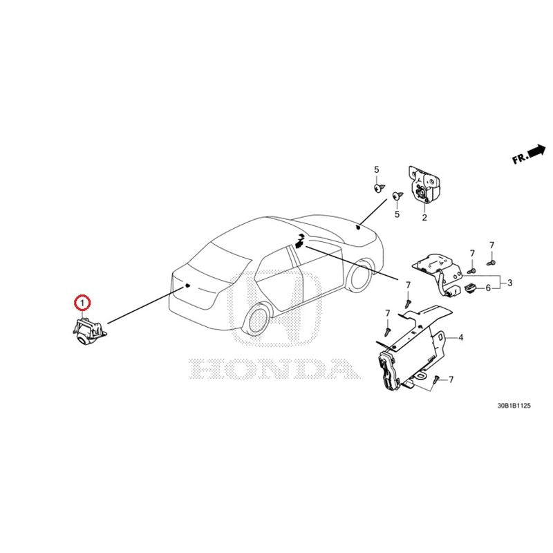 [NEW] JDM HONDA ACCORD CY2 2024 ETC unit/camera GENUINE OEM