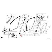 Load image into Gallery viewer, [NEW] JDM HONDA CIVIC FL5 2023 Pillar Garnish GENUINE OEM

